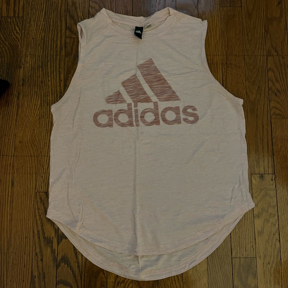 Adidas Light Pink Athletic Top